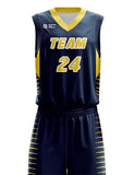 Custom Basketball Jersey - Pacers New