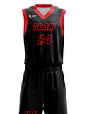 Custom Baksetball Jersey - contracted