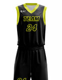 Custom Baksetball Jersey - contracted