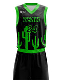 Custom Baksetball Jersey - Nature 10