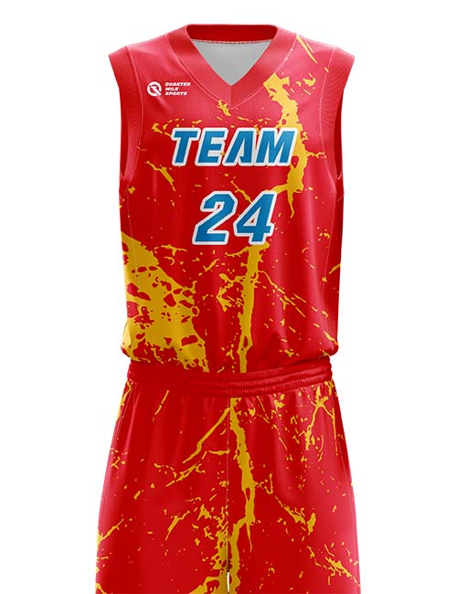 Custom Basketball Jersey - Nature 9 – Quarter Mile Sports