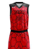 Custom Basketball Jersey - Shapes 4