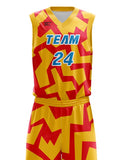 Custom Basketball Jersey - Shapes 9