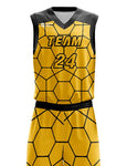 Custom Basketball Jersey - Shapes 4