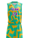 Custom Basketball Jersey - Shapes 9