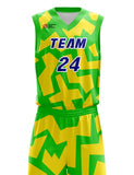 Custom Basketball Jersey - Shapes 9